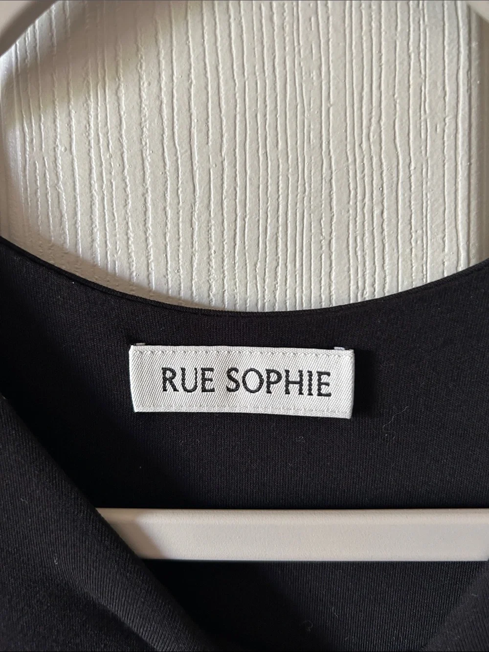 Rue Sophie Revolve Black Sleeveless Long High -Low Maxi Dress‎ Size Med